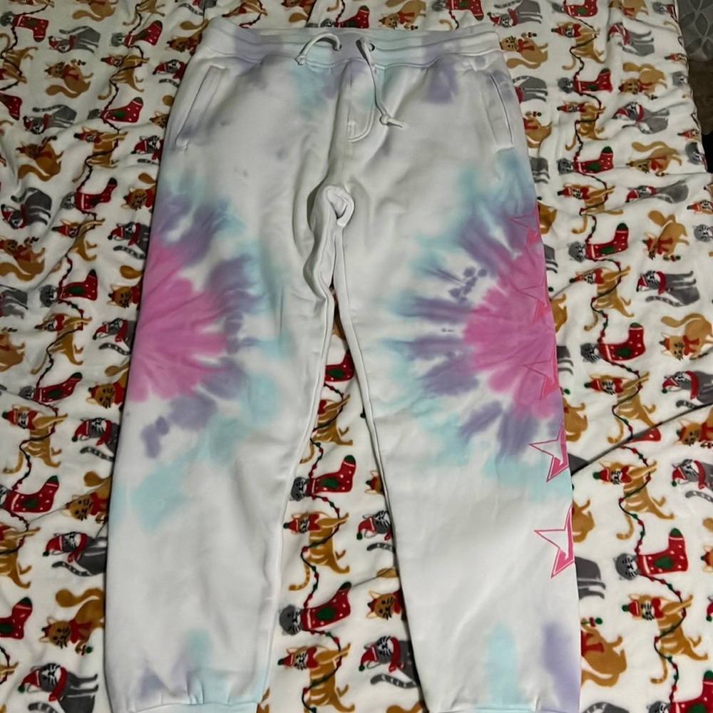 NWOT Jeffree Star snow cone the dye pants